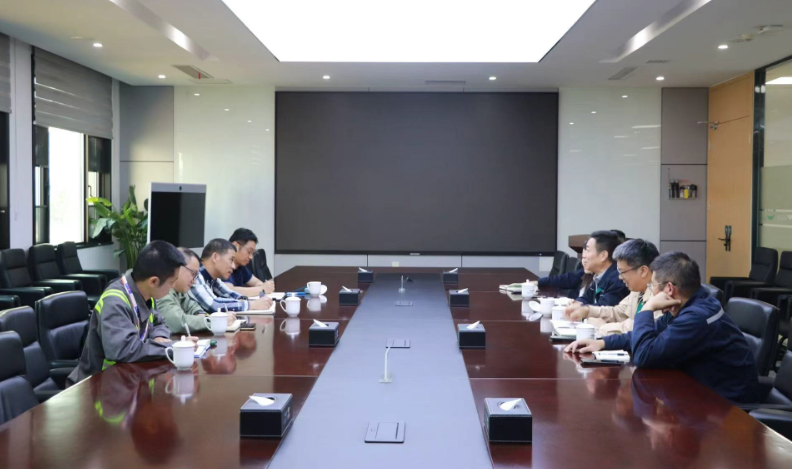 董理拜访益海嘉里温州公司